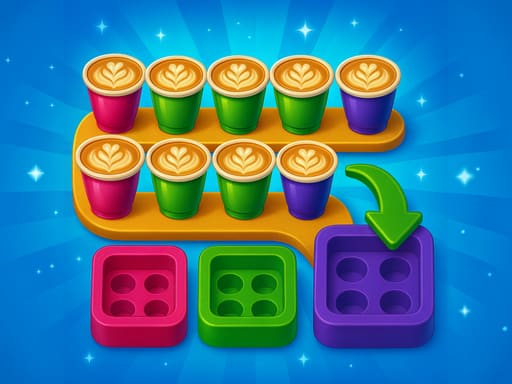 Coffee Color Blocks key art