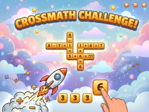 Crossmath Challenge key art