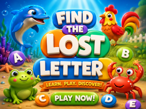 Find The Lost Letter 3D key art