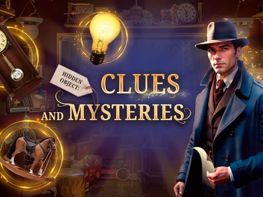 Hidden Object: Clues and Mysteries key art