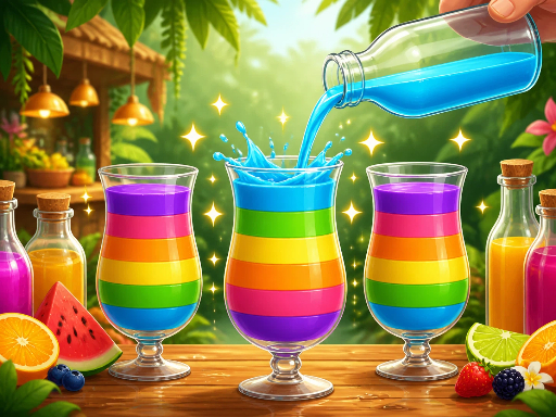 Juice Sort Puzzle key art