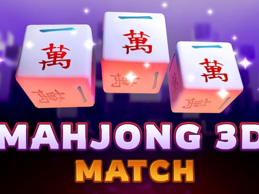 Mahjong 3D Match key art