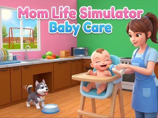 Mom Life Simulator Baby Care key art