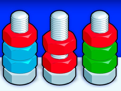 Nuts Puzzle: Sort By Color key art