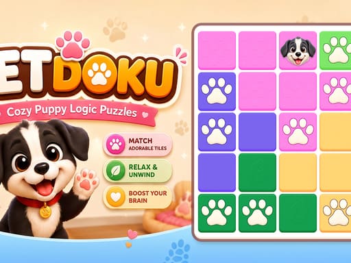 Petdoku: Cozy Puzzle Games key art