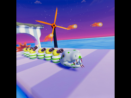 Snake Run: Eat & Grow key art