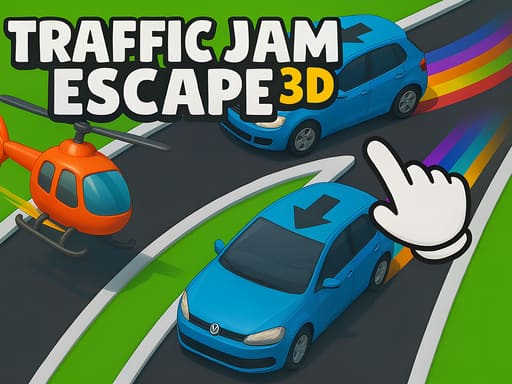 TRAFFIC JAM ESCAPE 3D key art