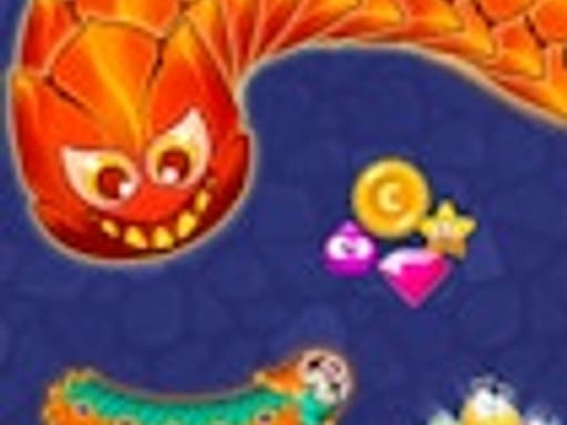 Worm Hunt - Snake game iO zone key art